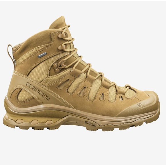 Salomon Quest 4D GTX Forces 2 Tactical Boots Coyote Brown Mens 11.5 UK 11 EU 46
